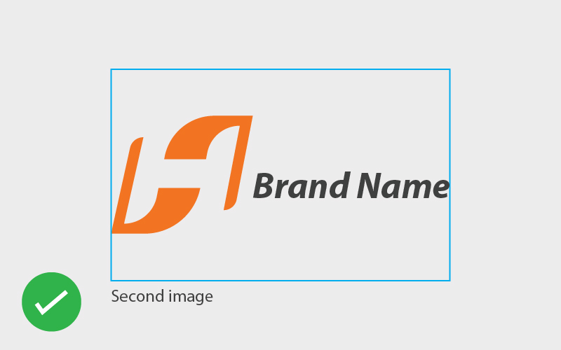 Icon Left Brand Right
